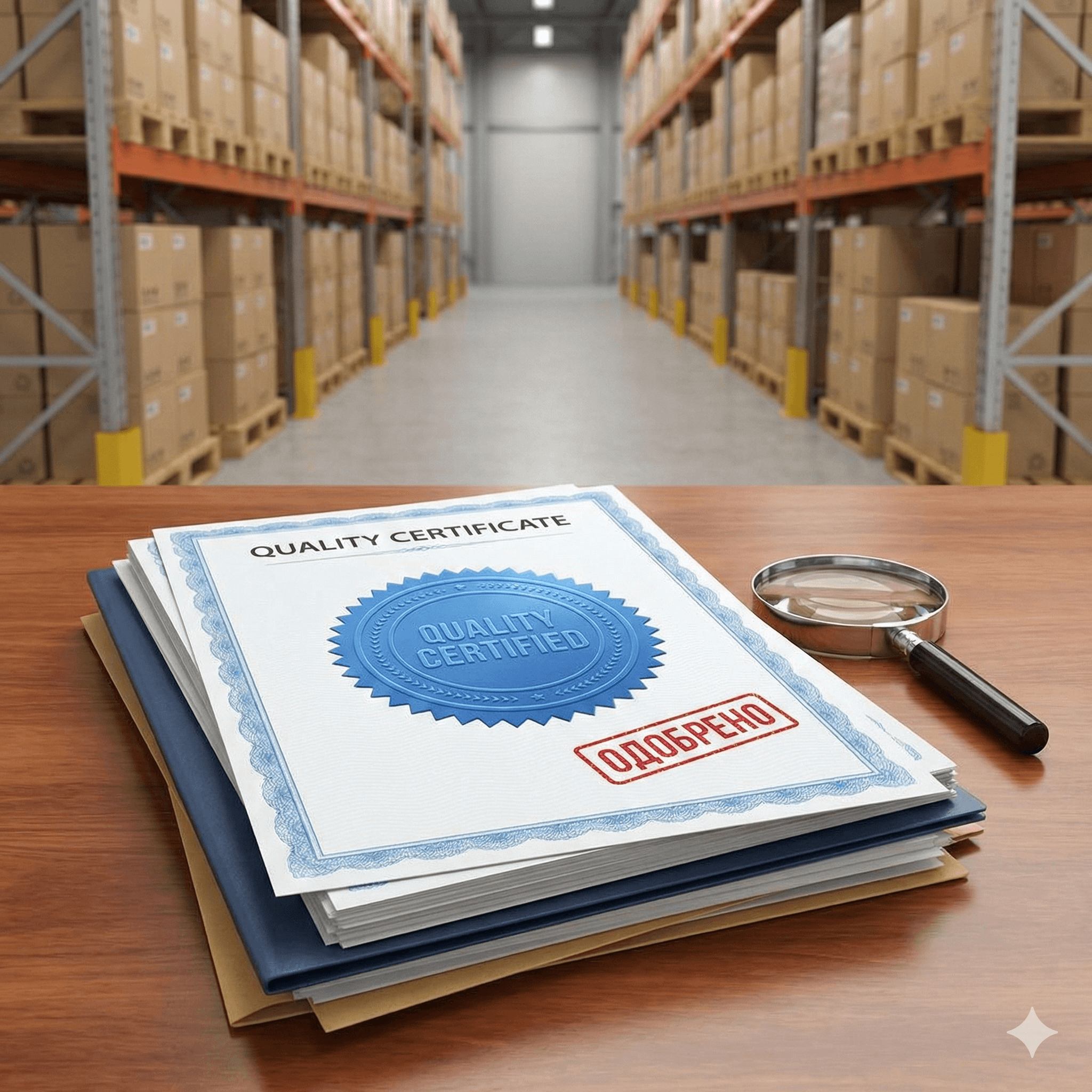 Сертификаты и документы